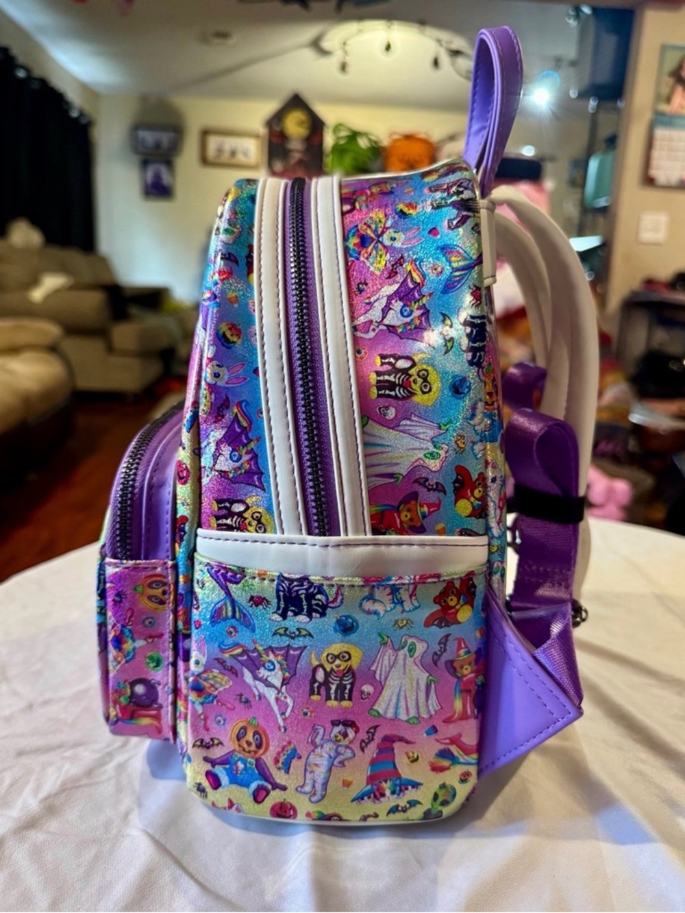 RARE Lisa Frank Halloween Loungefly - Picture 4 of 7